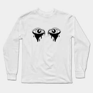 Bleeding Eyes Long Sleeve T-Shirt